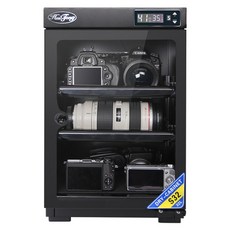 스마트 디지털 카메라 전자제습 보관함 항습 항온 다용도 렌즈 수납 진열함 32L, 60L 6세대 CNC + 무료 렌즈 패드 32L, 1개