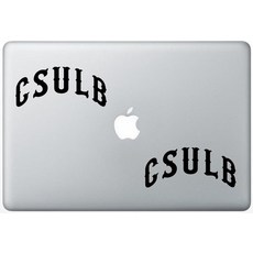 Csulb 캘리포니아 주립 대학 롱 비치 투손 아치 ArcDecals78601635 2개 세트 2x 데칼 스티커 노트북 아이패드 자동차 트럭 507506