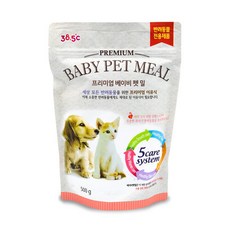  [38.5] 유산균 한스푼 60g, [38.5] 프리미엄 베이비 펫밀 500g 