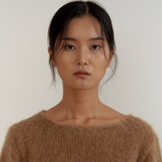 에리아 키드모헤어 니트 (카멜)