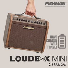 FISHMAN LOUDBOX MINI CHARGE | 배터리 파워 피쉬맨 라우드 박스 미니 차지 LOUD BOX 버스킹 앰프