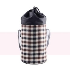 l뚠뚠마켓로지스샵l와인앤쿡 타탄체크 기본 쿨러백_물류창고 직송슝~!!, 이미지를 확인하세요*