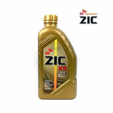 SK 가솔린 디젤승용 LPG 겸용 엔진오일 지크 X9 1L, 가솔린 디젤승용 겸용 엔진오일 지크, 1개
