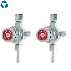  삼원금속 SWRS-100 가스 절약기 Co2 AR 조정기 사용가능 2개입 알곤 탄산가스 아르곤, SWRS-100(CO2/AR공용)x2개, 2개 