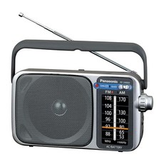 파나소닉 RF544 AC/배터리 AM/FM 휴대용 라디오 작동용 (업체 제조 중단) - 파나소닉cdp