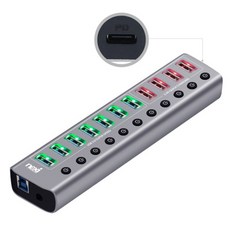 [NEXI] 넥시 USB3.0 7포트 충전 4포트 + PD 1포트 유전원허브 (NX812)