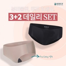 [쿠프 공식] 여성용 항균 소취 무봉제 노라인 심리스 팬티 요일세트 (5ea)