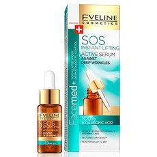 Eveline Cosmetics Face Therapy Instant Lifting SOS Oil 20ml Agains Deep Wrinkles 100% Hyaluronic Aci