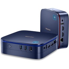 블랙뷰 MP60 미니PC 인텔 12th N95 최대 3.4GHz Mini Desktop Computer 16GB RAM 512GB SSD Windows 11 Pro 지원 듀얼