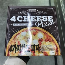 노브랜드 4가지 치즈피자 345g 단일상품, 단품, 단품