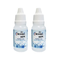 메디아렌즈 습윤액 15ml 히알루론산 함유 렌즈습윤액, 2개, 15g