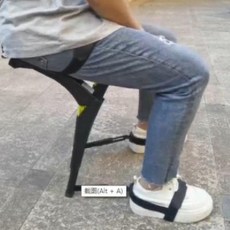 웨어러블로봇 트레이너 근력 근력보조슈트 입는 훈련 머슬 재활, A. 2022 업그레이드 블랙-하중100kg, 1개