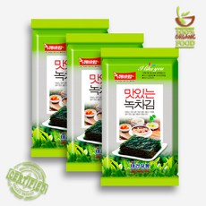 맛있는 도시락김 32봉 녹차김, 32개