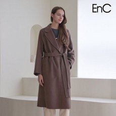 EnC 캐시미어 울 블랜딩 클래식 핸드메이드 코트 ENJH24T03A