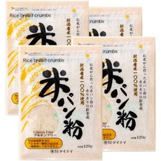 타이나이 니가타 백미 빵가루 120g x 4봉지