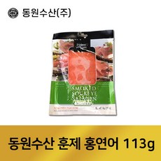 동원수산 트라이던트 알래스카 자연산 훈제 홍연어 113g*3개, 단일상품, 단일상품