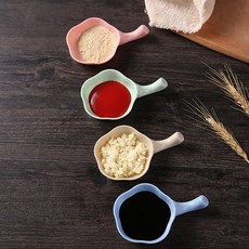 팔공생 파스텔 수저받침 앞접시 종지그릇4P HL38_215, 4개, 블루