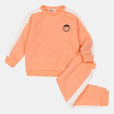 밀리밤 융기모 배색 바지상하셋트mlms20n63