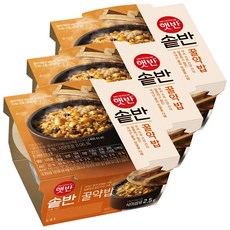 햇반 솥반 꿀약밥, 210g, 3개