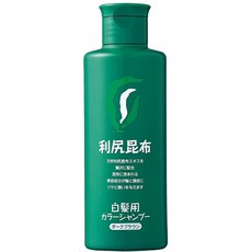 리시리 흰머리 커버 염색 트리트먼트 천연염색 천연다시마염색 간편염색 10분염색 200g, 4개