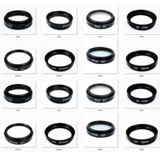 새로운 카메라 UV 렌즈 필터 25mm Canon Nikon Sony Pentax Fujifilm 용, 09 25.5mm