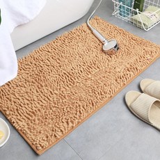 단단한 연약한 목욕탕 매트 Anti slip 흡수성 견면 벨벳 양탄자 거실 부엌 침실을위한 Doormat 가정 창 애완 동물 양탄자|욕실 매트|, 1개, Color 7, 40X60cm