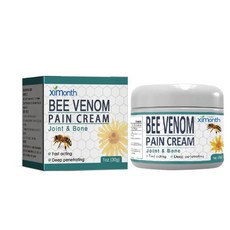 Bee Venom Joint Cream 손 발 힘줄 무릎 및 요추 좌상 관절 통증 완화 바디 케어 크림, 1개