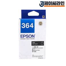  엡손 EPSON 정품잉크 T364 Expression Home XP245 정품_T364170 검정 1개  상품 이미지