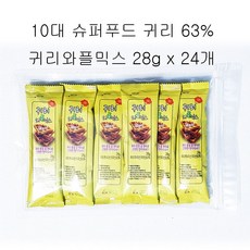 현미그린 [현미그린]콩이랑 현미 와플믹스 85g x10봉 기타 빵믹스, 10개