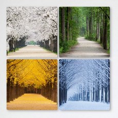 사계절액자