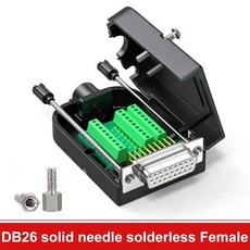 3 1 15 DSUB 37 핀 암수 26 핀 개 25 RS232 커넥터 DB15 플러그 9 DB25 커넥터 핀 DB26 무납땜 DB9 핀 9 아웃 브레이크 VGA 핀, 10. DB26 female, 1개