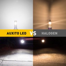 AUXITO-H8 H11 LED Canbus H10 9145 H16 5202 H27 880 자동차 안개등 전구 DRL 운전 램프 12V 3000K 6500K, 3000K Golden Yellow, 5202 H16 EU, 1개