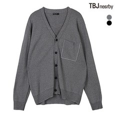TBJ 티비제이-초특가전-[최초 57% 판매] 남성 중기장 Y넥 가디건 남자 봄 가을 얇은 긴소매 [잔여수량 초특가할인