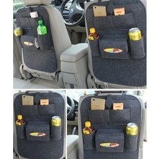 [해외] DHL10PCSLOT 자동 자동차 뒷좌석 자동차 펠트 타블렛 커버 절연 다목적 멀티 포켓 스토리지 컨테이너 가방 IPAD, 상세내용표시
