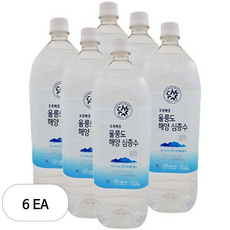 초록마을 울릉도 해양 심층수, 2L, 6개