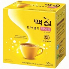 맥심 모카골드 라이트 커피믹스, 11.8g, 50개입, 4개