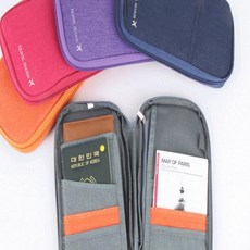 트래블여권클러치 여행소품 핑크돼지 트래블여권 여권파우치 여권지갑 여권케이스