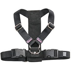 일본직발송 4. 불도스 (Bulldoss) 하트 하네스 2.5cm 폭 검정 B076654JZG, One Size_흑, 흑, 1개