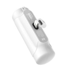 PLEOMAX 보조배터리 PM-MINI5000 간편휴대 미니사이즈 5000mAh 4단계 LED잔량표시, PM-MINI5000 8핀