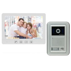 Zhudele 새로운 10.1 인치lcd 모니터 비디오 도어 폰 초인종 인터콤 시스템 홈 컬러 보안 카메라 모니터 야, 04 1camera N 1monitor