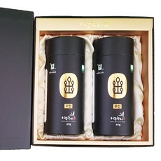 바른팜스 구산 하동 녹차(선물용 우전)(40gx2ea) 20년 햇차 잎녹차 선물, 2통, 40g