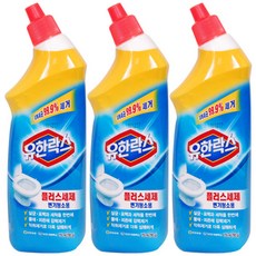 유한락스 플러스 세제 750ml x 3개