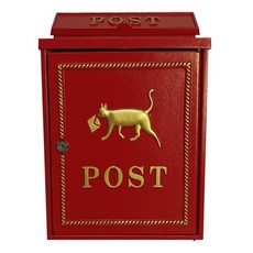 우체국 우편함 우체통 우편물 보관함 메신저 고양이, AD