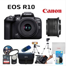 캐논 정품 EOS R10 / RF S18-45mm/128G 9종 풀 패키지/DH