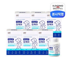 일동후디스 반려동물 후디스펫 장케어 유산균 산양유 60g, 소화기능 개선, 6개, 밀크요거트맛
