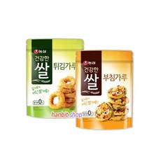 농심 건강한쌀 부침가루 450g 6봉 튀김가루 6개 한박스