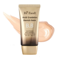 리엑셀 멀티 블레미쉬 밤 비비크림 SPF50+ PA+++자외선 차단 주름개선 미백, 1개, 50ml, 뉴트럴