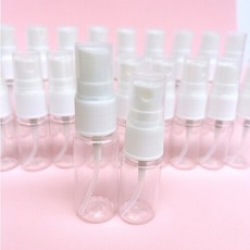 10ml 미니 분사형 스프레이 공병 10개, 1세트, 투명