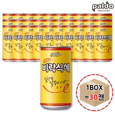 팔도 밥알없는 비락 식혜, 175ml, 30개