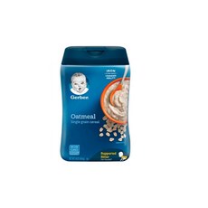 Gerber Oatmeal Cereal Single Grain 거버 귀리 시리얼 16oz(454g) 6팩, 오트밀
